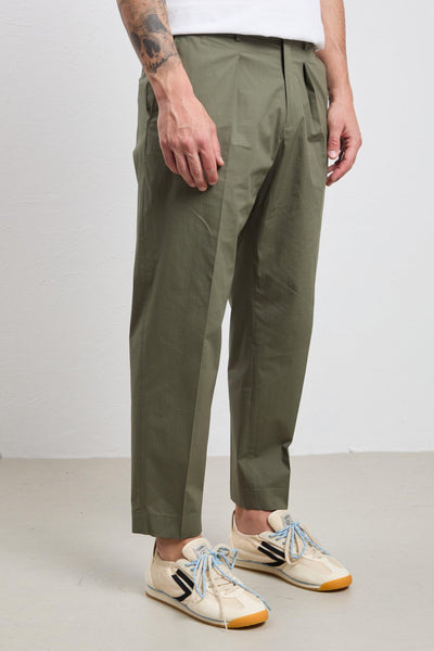 3101 Pantalone Dominique verde