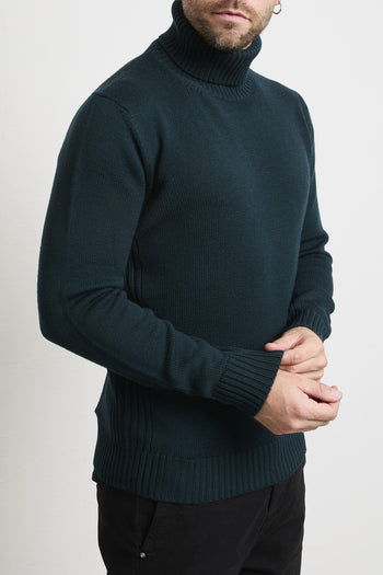 2227 Dolcevita petrolio con righe - 2