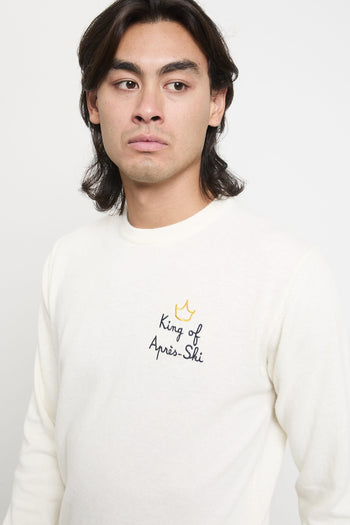 2707 Maglia panna "King of Après-Ski" - 6