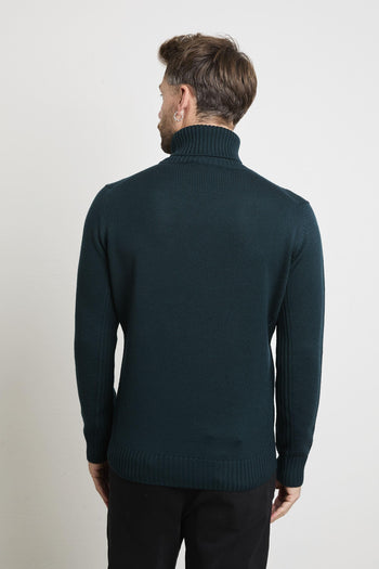 2227 Dolcevita petrolio con righe - 6