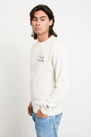 2707 Maglia panna "King of Après-Ski" - 8