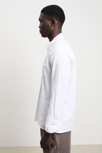 3424 Casacca damascata bianca - 4