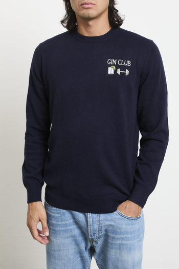 2704 Maglia blu "Gin club" - 2