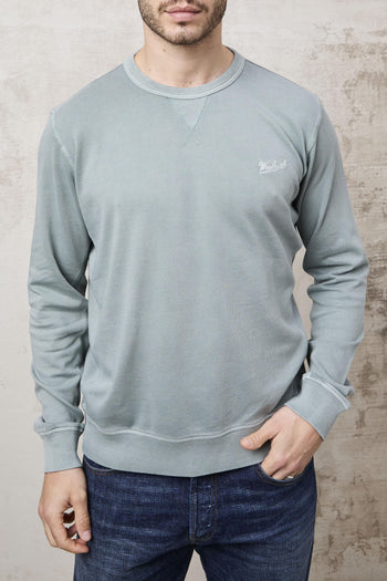 1360 Felpa Garment Dyed verde - 6