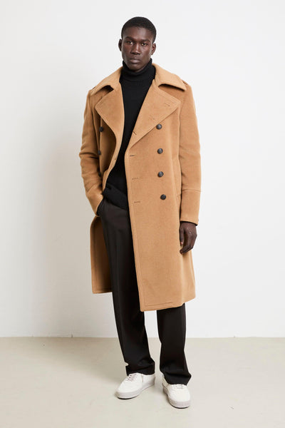 2660 Cappotto cammello doppio petto