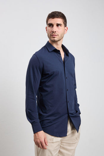 3701 Camicia Manhattan blu - 4