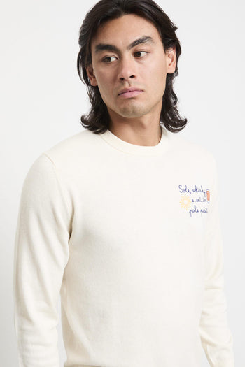 2717 Maglia panna "Sole, whisky e sei in pole position" - 6