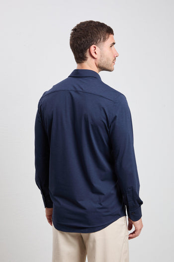 3701 Camicia Manhattan blu - 5