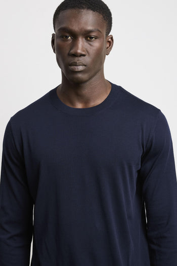 3453 Maglia manica lunga blu - 6