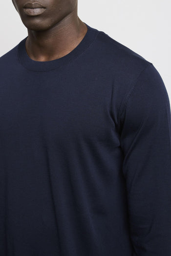 3453 Maglia manica lunga blu - 2