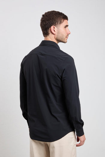 3703 Camicia Manhattan nera - 5