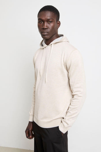 2811 Maglia beige cappuccio - 3