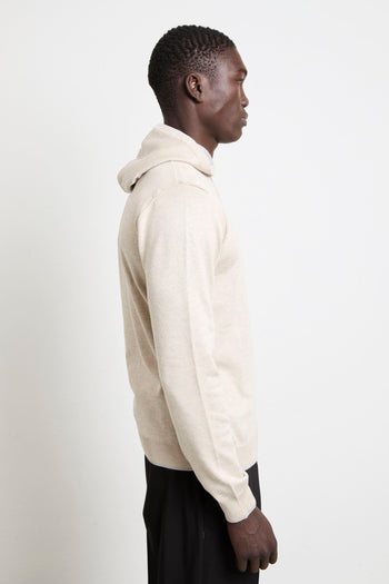 2811 Maglia beige cappuccio - 4