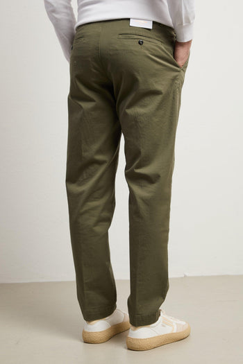 36 - 3350 Pantalone Leffe verde - 3