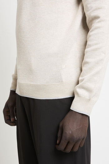 2811 Maglia beige cappuccio - 7