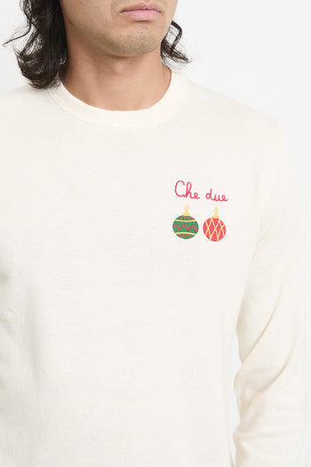 2716 Maglia panna "Che due..." - 2