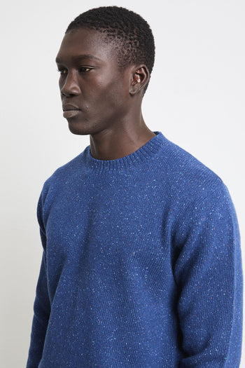 2624 Maglione azzurro melangé - 5