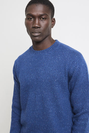 2624 Maglione azzurro melangé - 4