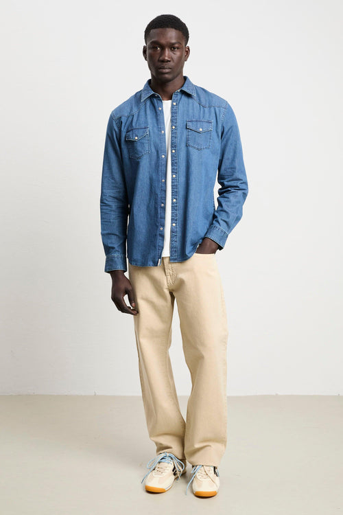 36 - 3341 Camicia in jeans