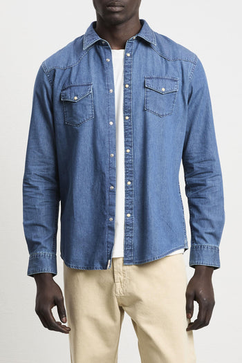 36 - 3341 Camicia in jeans - 6