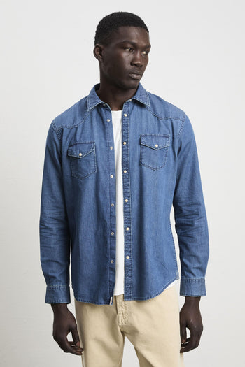 36 - 3341 Camicia in jeans - 2