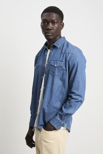 36 - 3341 Camicia in jeans - 7