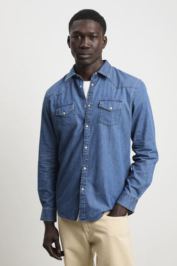 36 - 3341 Camicia in jeans - 5