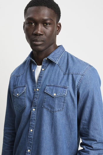 36 - 3341 Camicia in jeans - 3