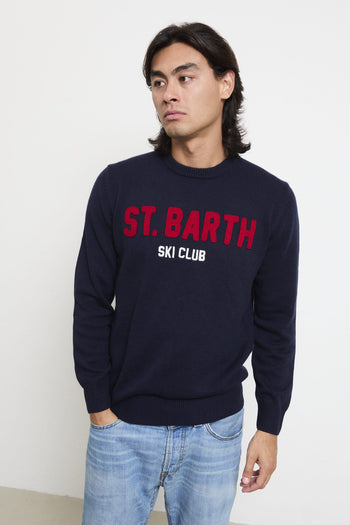 2711 Maglia blu "Ski Club" - 10