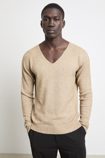 2550 Maglia V sabbia - 5