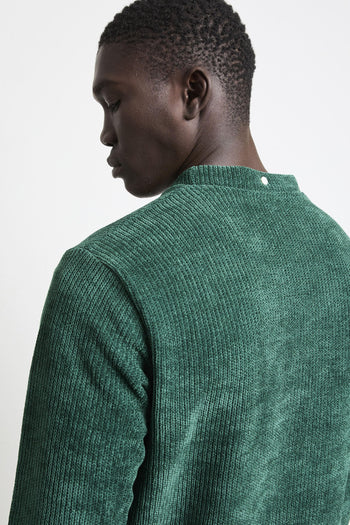 2536 Maglia ciniglia doppia verde - 6