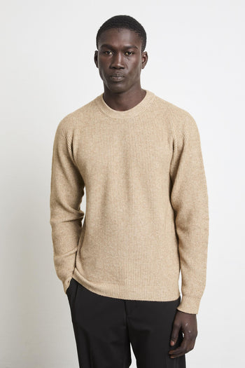 2555 Maglione sabbia costa inglese - 6