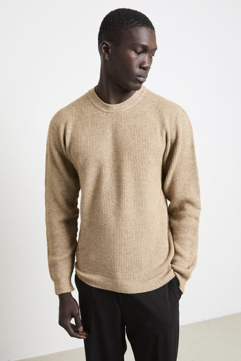 2555 Maglione sabbia costa inglese - 2