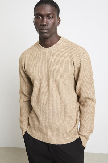 2555 Maglione sabbia costa inglese - 4