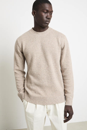 2625 Maglione beige melangé - 5