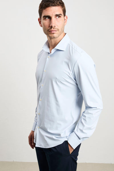 3056 Camicia tecnica celeste