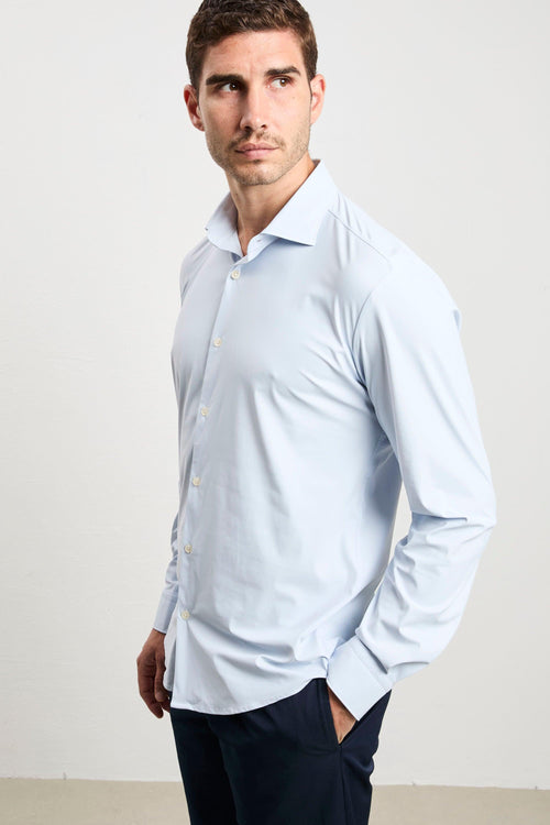 3056 Camicia tecnica celeste