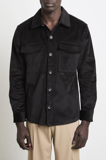 2833 Overshirt nera - 3