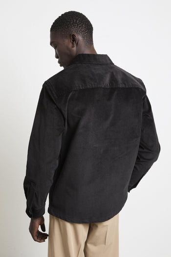 2833 Overshirt nera - 4