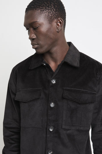 2833 Overshirt nera - 5