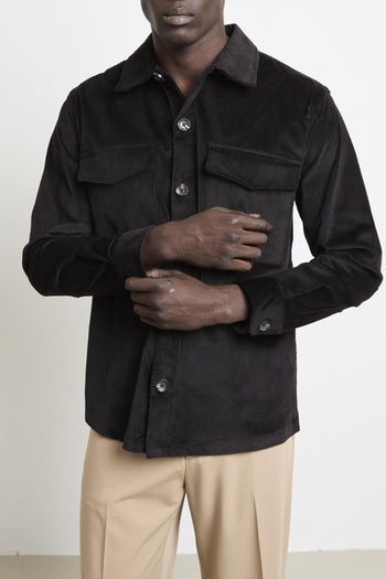 2833 Overshirt nera - 6