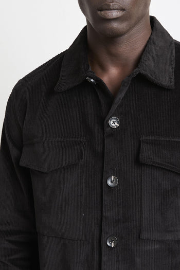 2833 Overshirt nera - 7