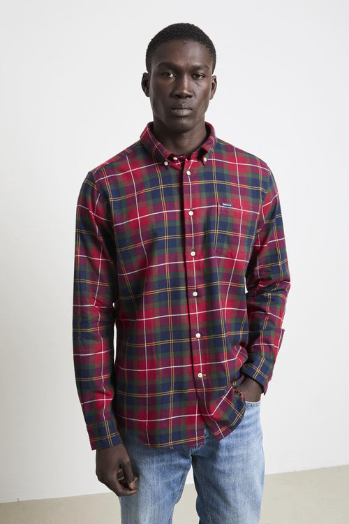 2199 Camicia Tartan rossa