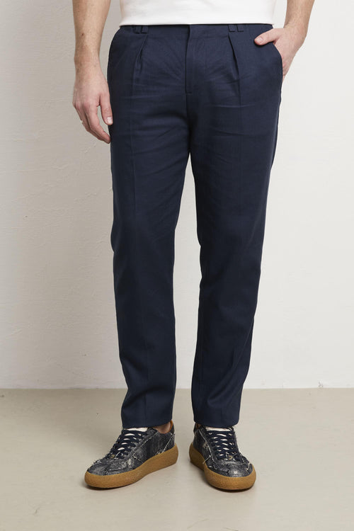 36 - 3355 Pantalone Siddi blu