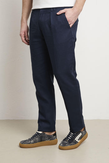 36 - 3355 Pantalone Siddi blu - 4