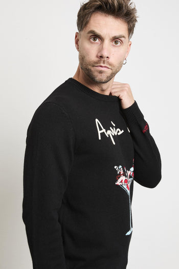 2712 Maglia nera Après ski - 6