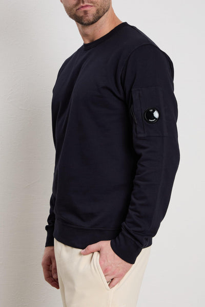 3126 Sweat-shirt manica lunga blu