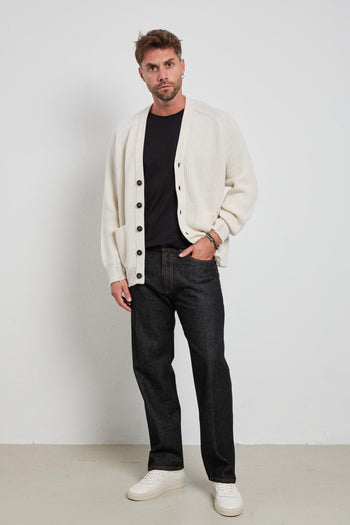 Atomo 2014 Cardigan costa inglese panna - 5