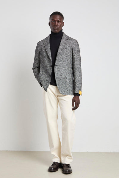 2651 Giacca mouliné nera