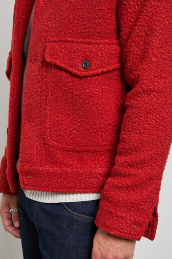 2523 Overshirt coccio bouclé - 6